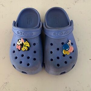 Crocs blue/purple size 10.